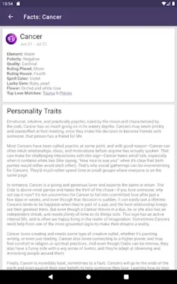 Daily Horoscope, zodiac signs android App screenshot 4