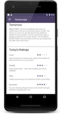 Daily Horoscope, zodiac signs android App screenshot 8
